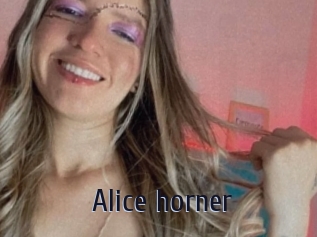 Alice_horner