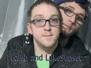 Caleb_and_LukeSunset