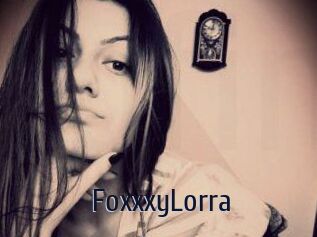 FoxxxyLorra