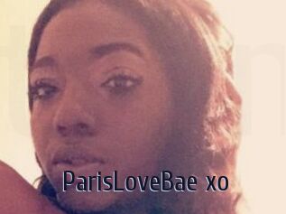 ParisLoveBae_xo